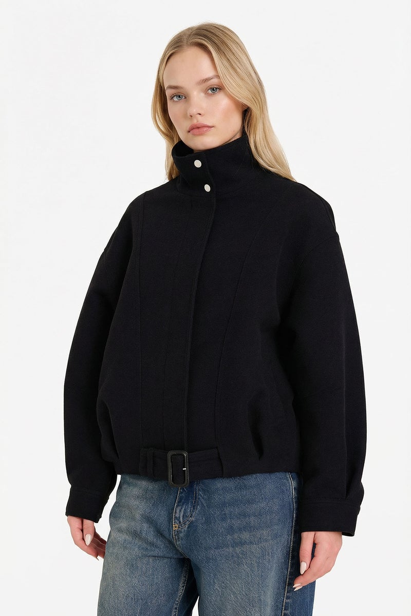 DeFacto Black Woman Regular Fit Cachet Casual - Image 3
